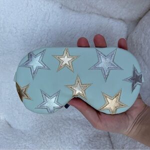 Star Patterned Sleep "Starry Eyed Mask" by Free People Vegan Leather